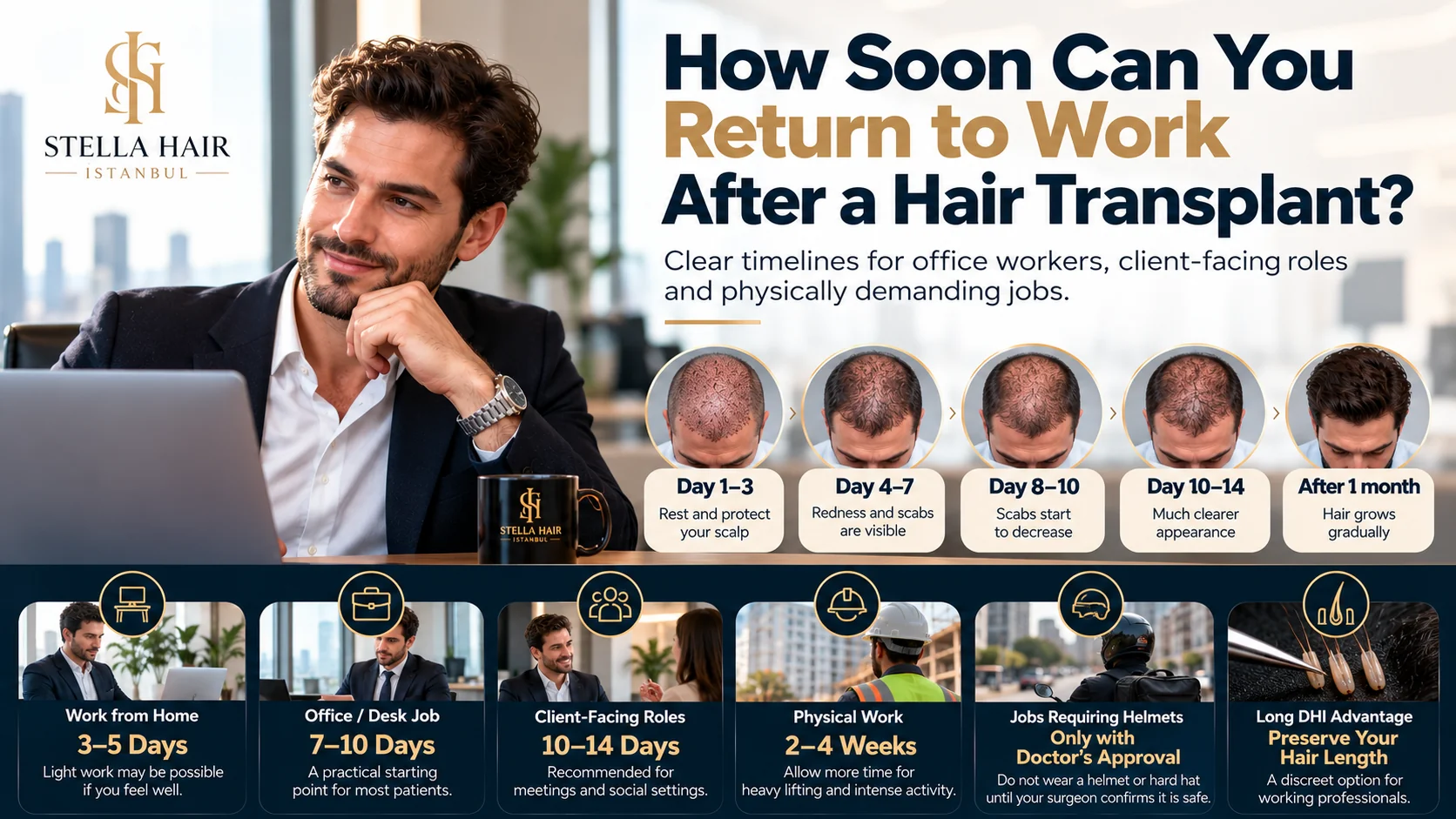 How Soon Can You Return to Work After a Hair Transplant?